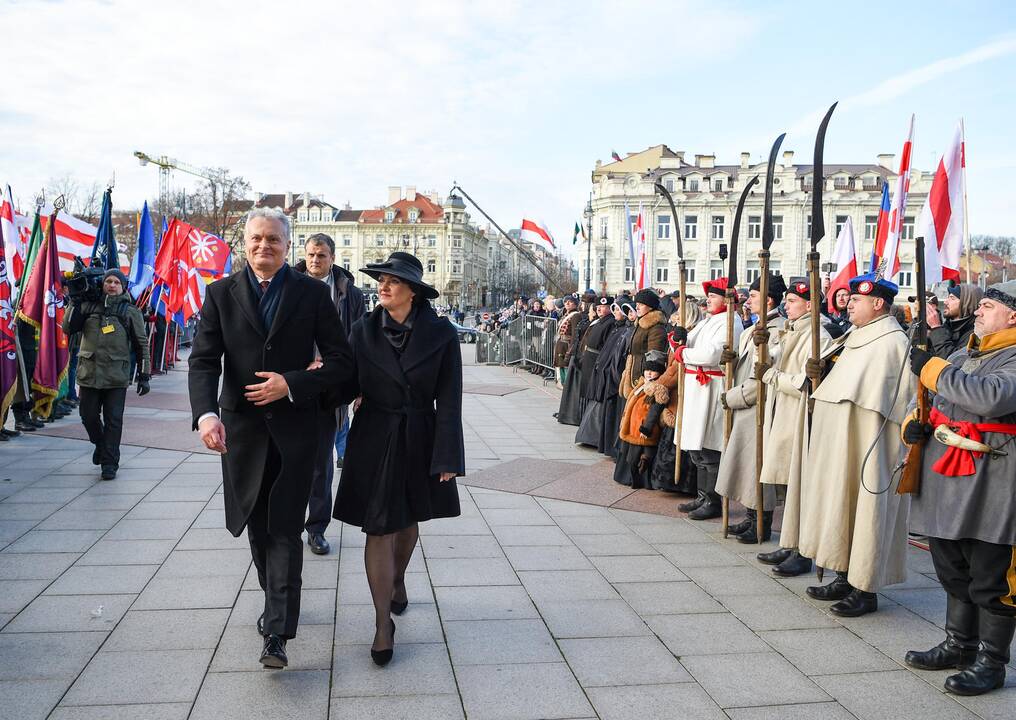 Iškilmingos sukilimo vadų laidotuvės
