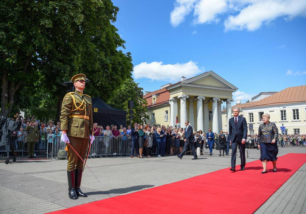 Prezidento rūmų perdavimo ceremonija