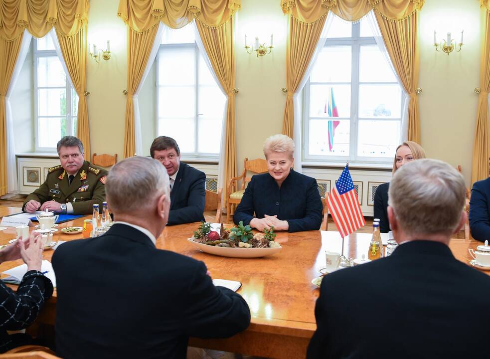 Vilniuje lankosi JAV gynybos sekretorius
