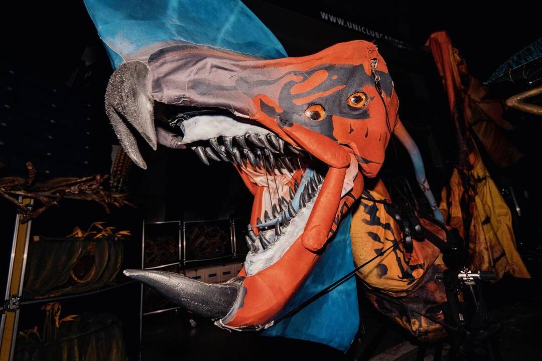 „Cirque du Soleil“ pasirodymo užkulisiai