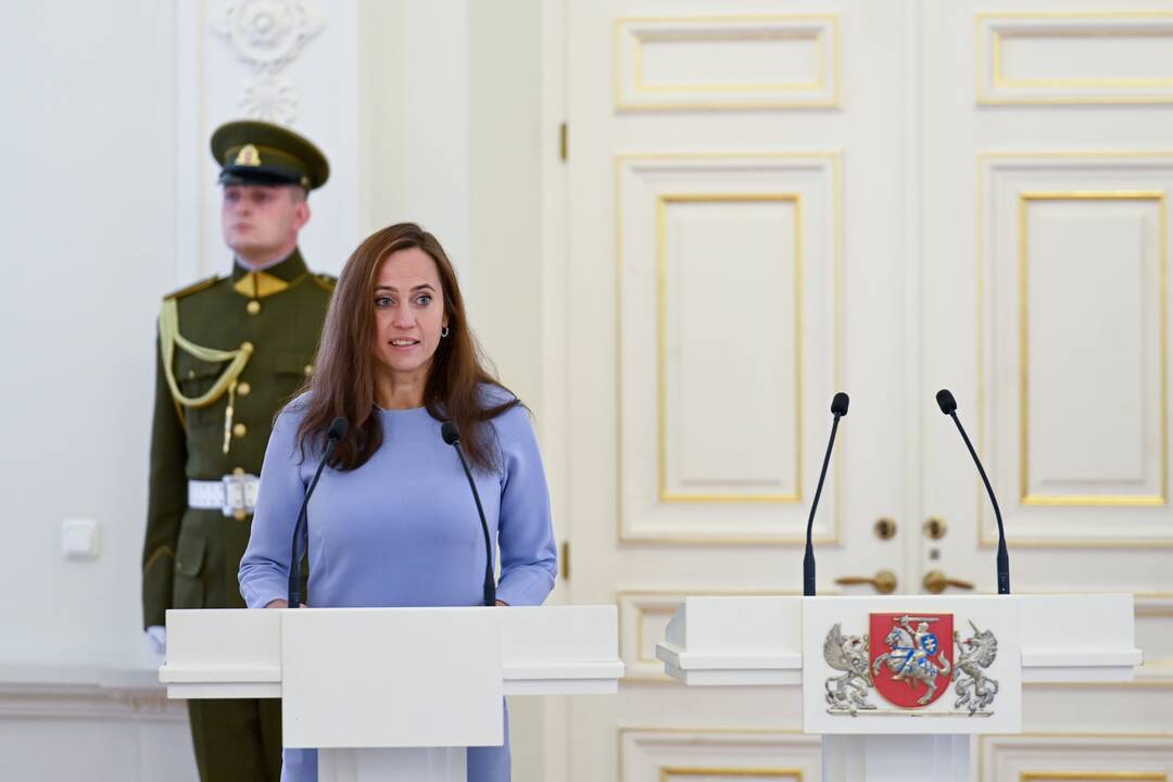 Prezidentas įteikė Žūvančiųjų gelbėjimo kryžius