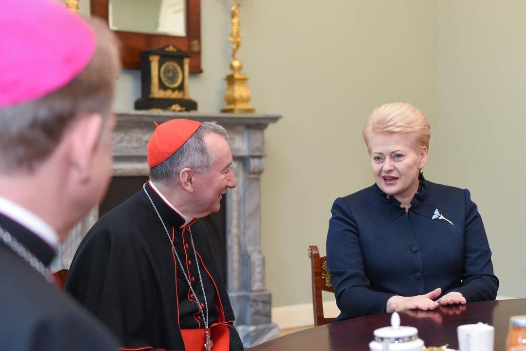 Lietuvoje lankosi Vatikano valstybės sekretorius