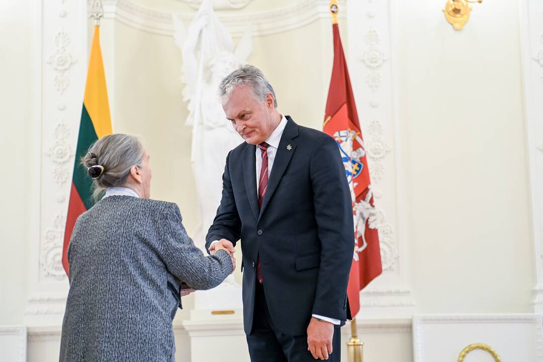 Prezidentas įteikė Žūvančiųjų gelbėjimo kryžius