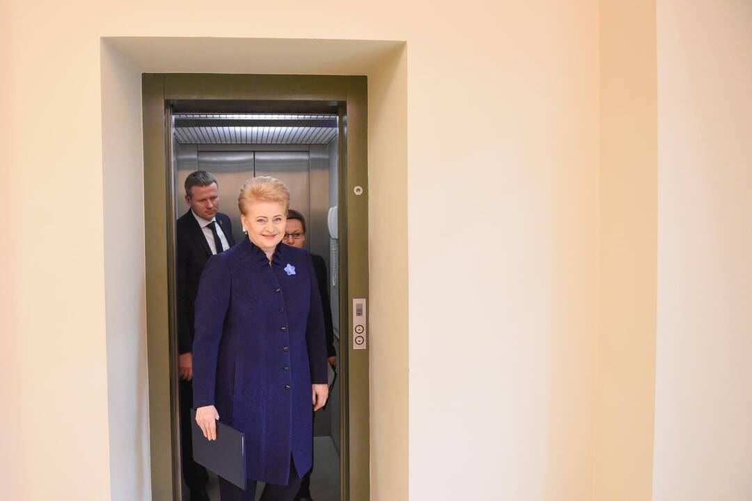 Prezidentės metinė spaudos konferencija