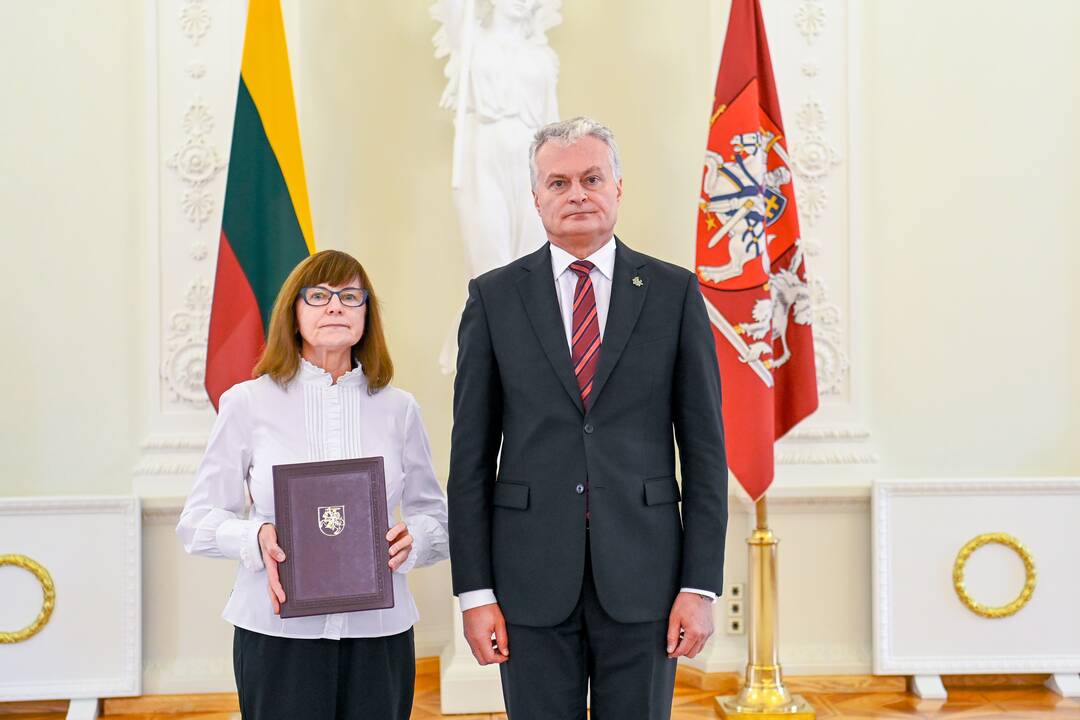 Prezidentas įteikė Žūvančiųjų gelbėjimo kryžius