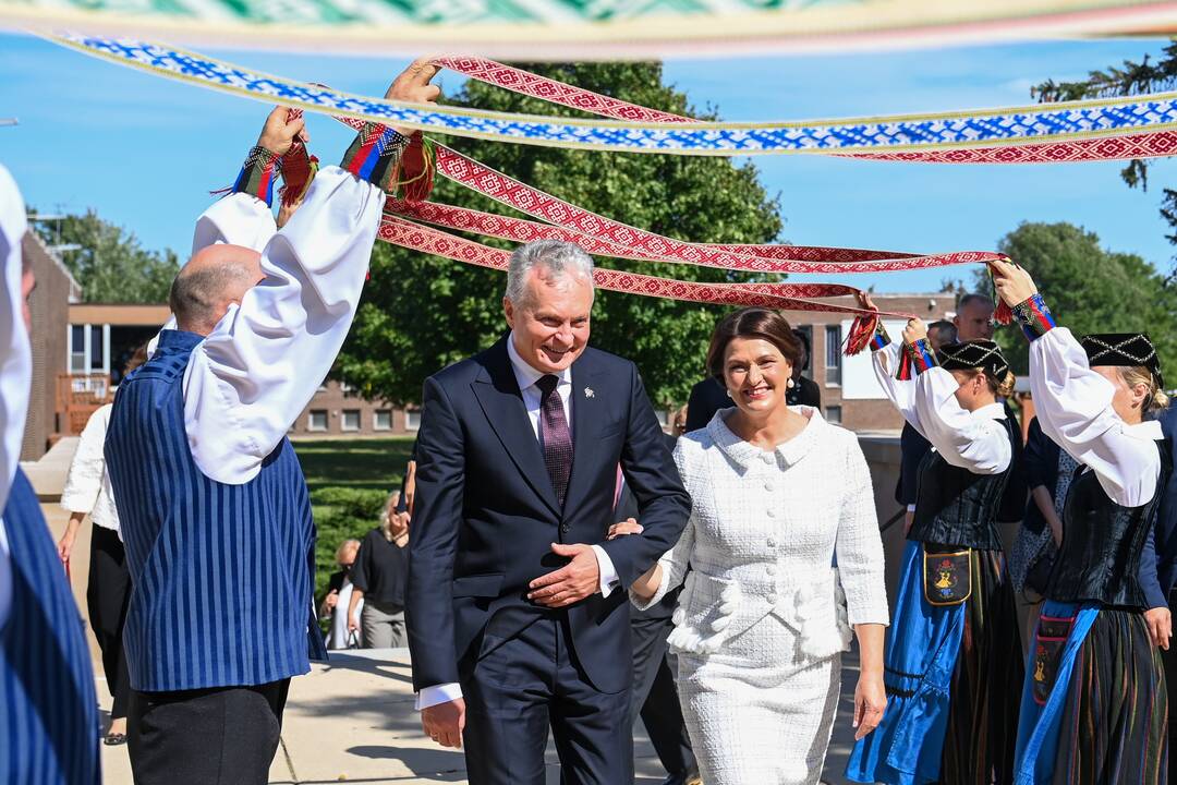 G. Nausėda Čikagoje susitiko su emigrantų šeimomis
