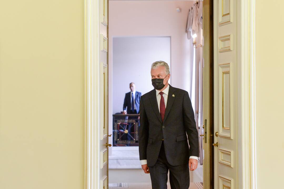 Prezidentas susitiko su partijų lyderiais