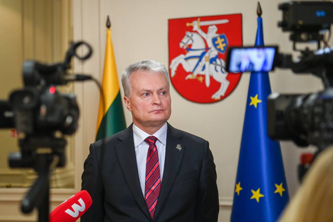 G. Nausėda dalyvauja EVT posėdyje