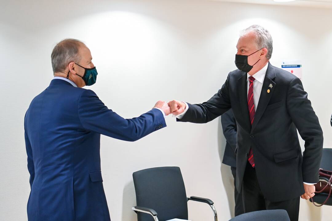 G. Nausėda dalyvauja EVT posėdyje