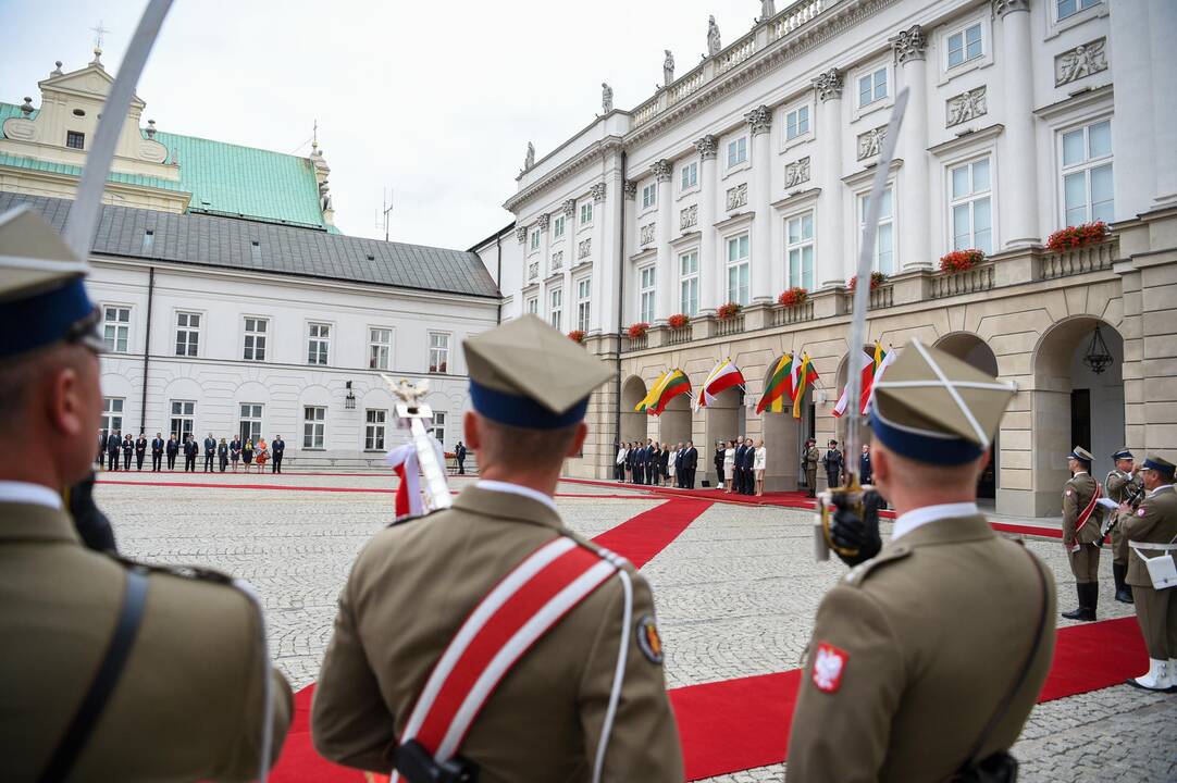 G. Nausėdos vizitas į Lenkiją