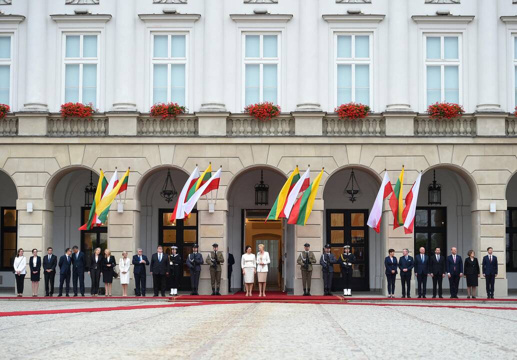 G. Nausėdos vizitas į Lenkiją