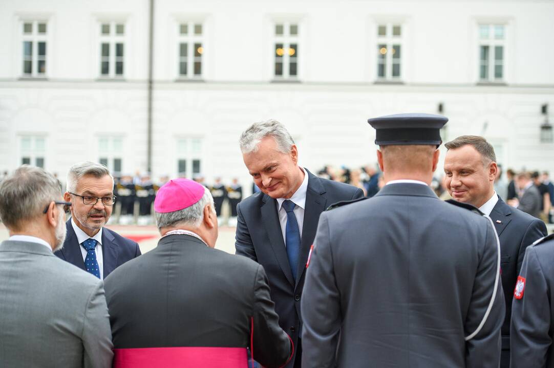 G. Nausėdos vizitas į Lenkiją
