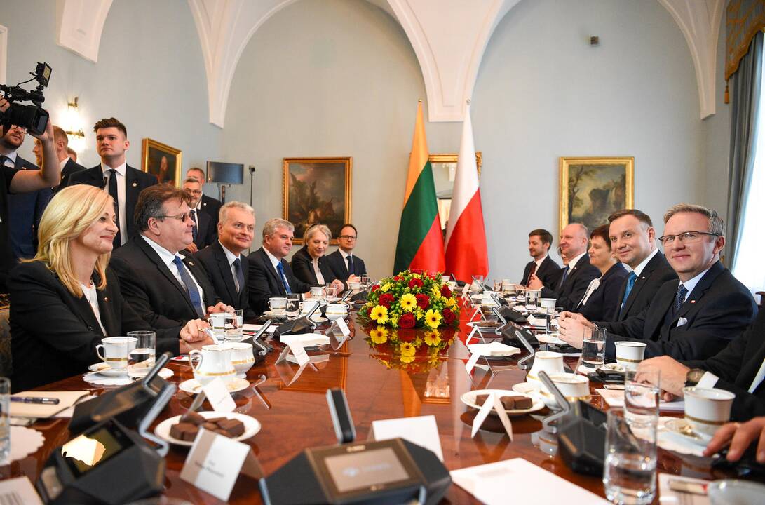 G. Nausėdos vizitas į Lenkiją
