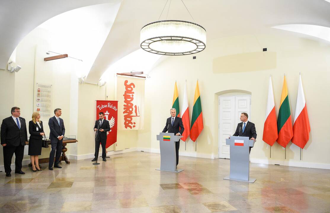 G. Nausėdos vizitas į Lenkiją