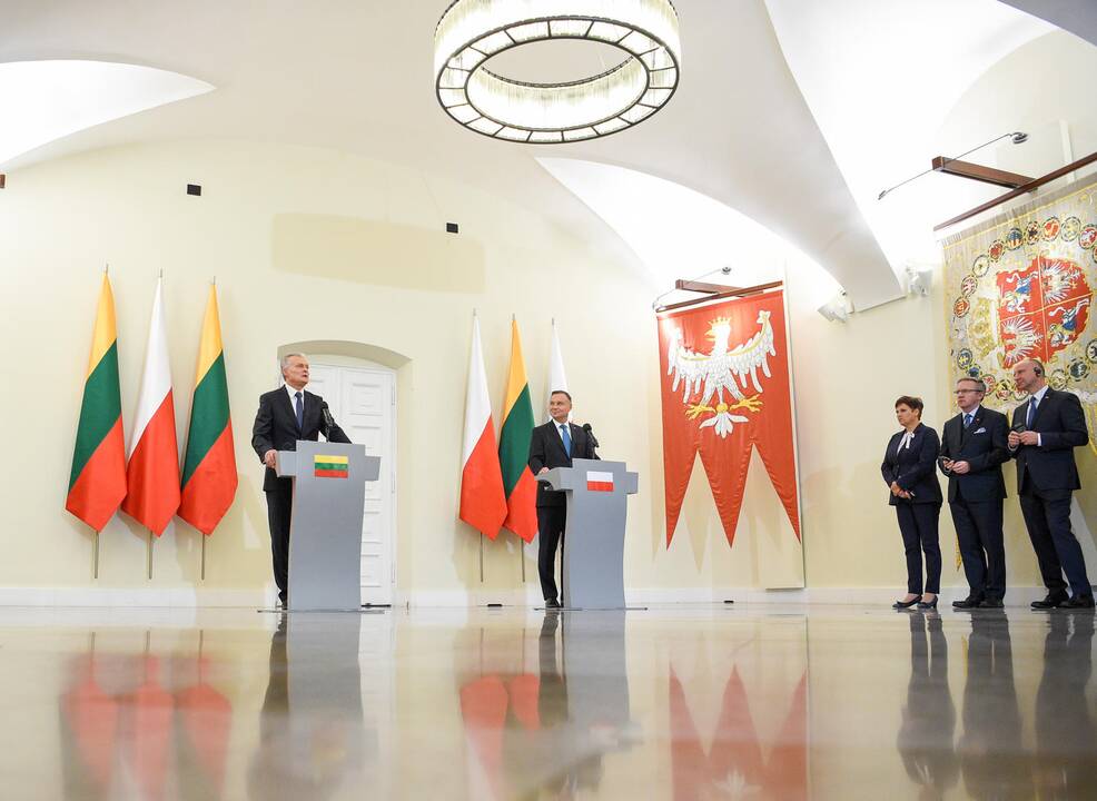 G. Nausėdos vizitas į Lenkiją