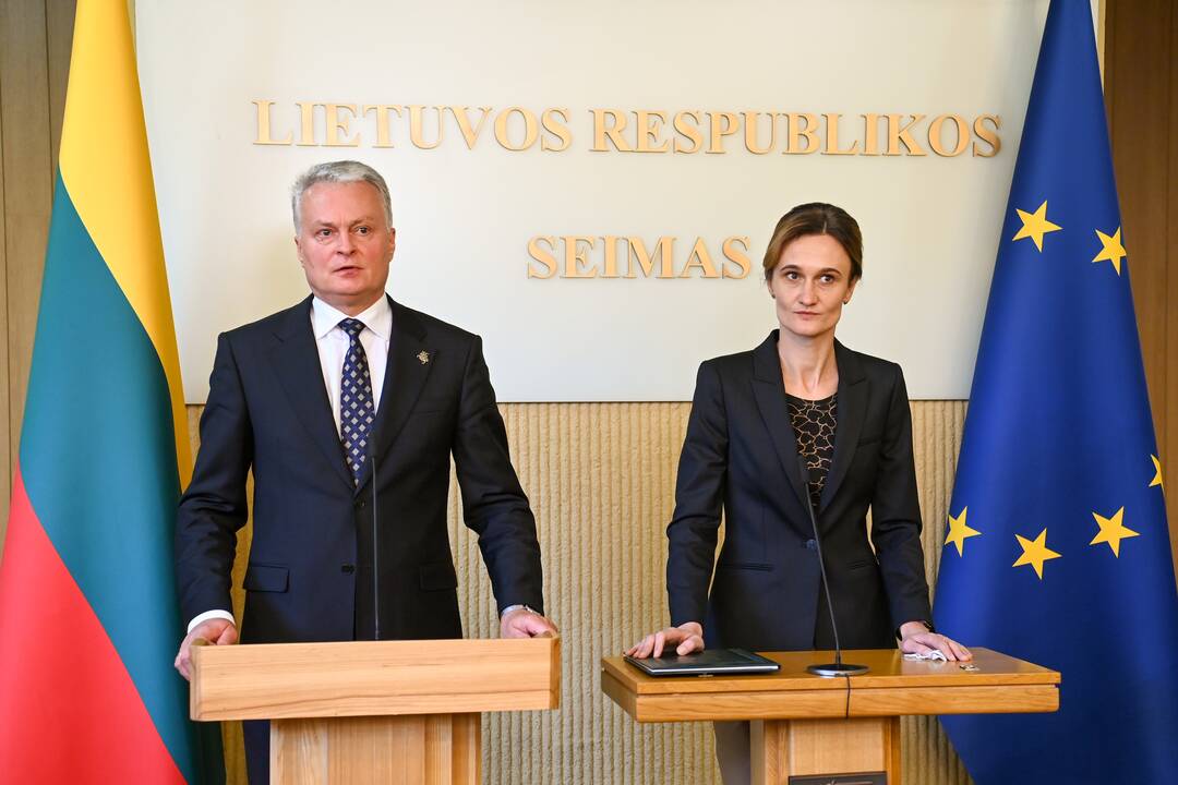 Po dar vieno Pekino protesto Lietuvos vadovai pabrėžia teisę rinktis partnerius