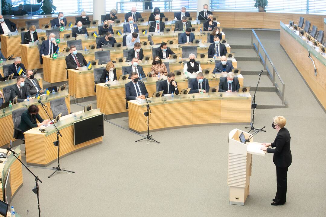 Seimas susirinko į pavasario sesiją