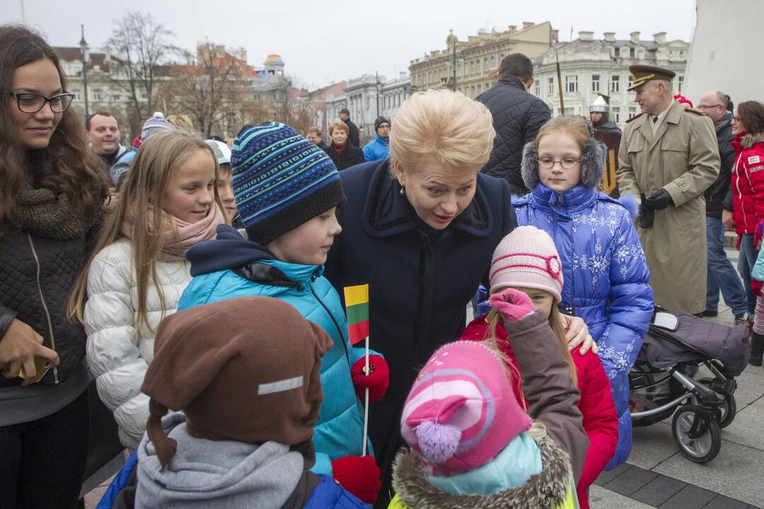 Prezidentė su globos namų vaikais išvyko į Laplandiją