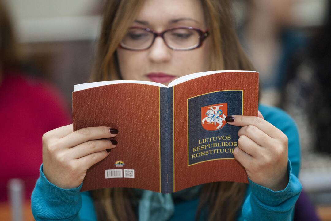 Konstitucijos iššūkis: pasitikrinkite žinias egzamine!