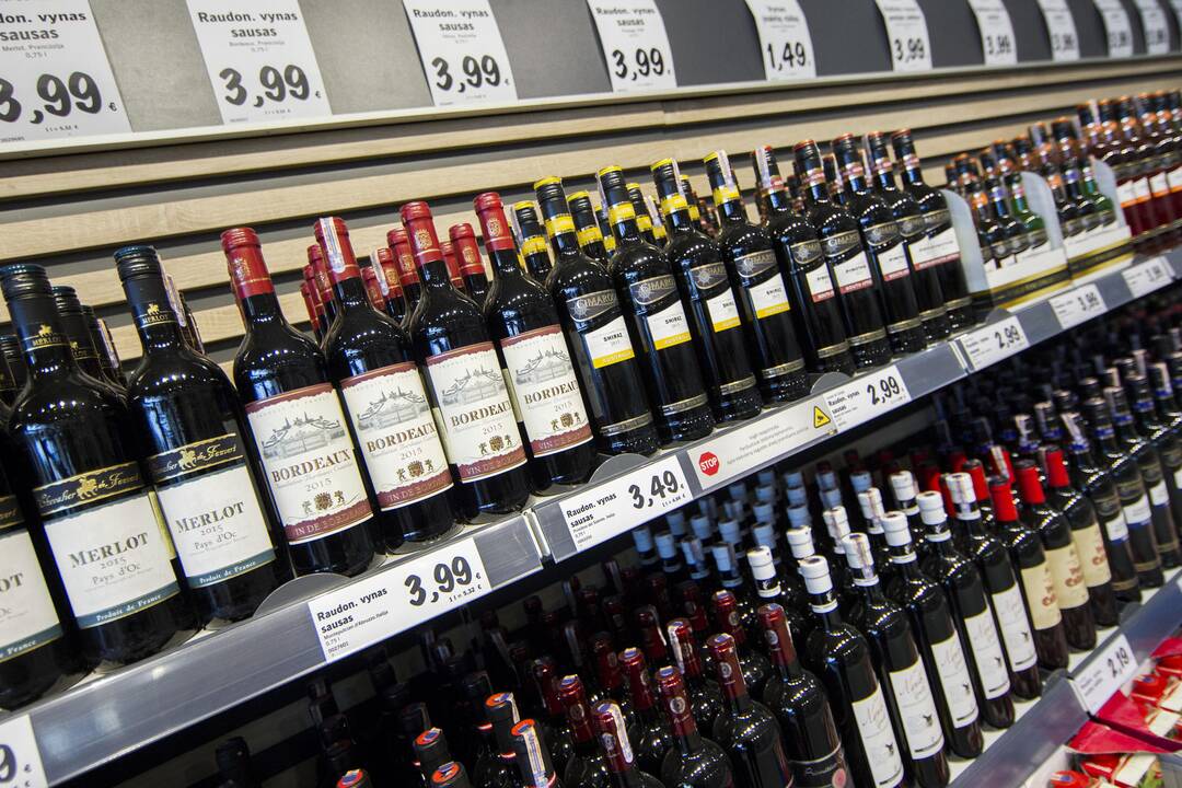 Nuo lapkričio – pokyčiai parduodant alkoholį