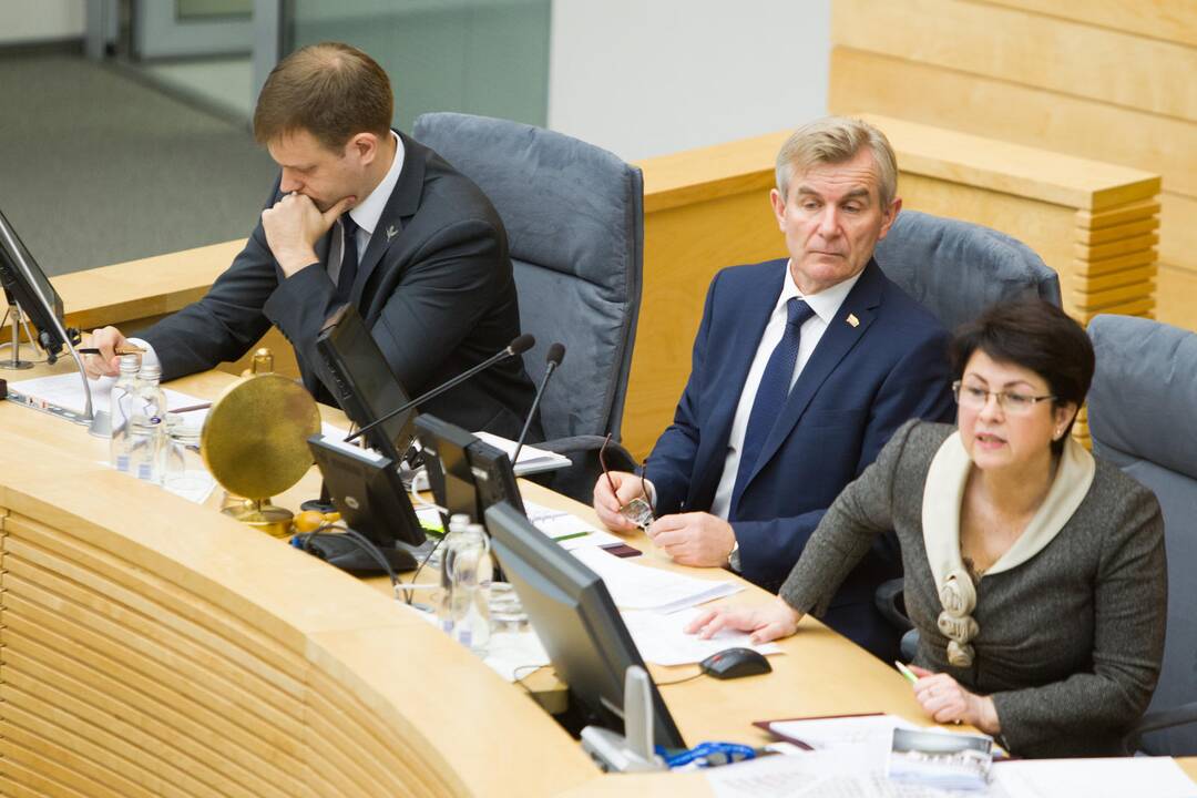 Neeilinė Seimo sesija šaukiama vasario 14-ąją