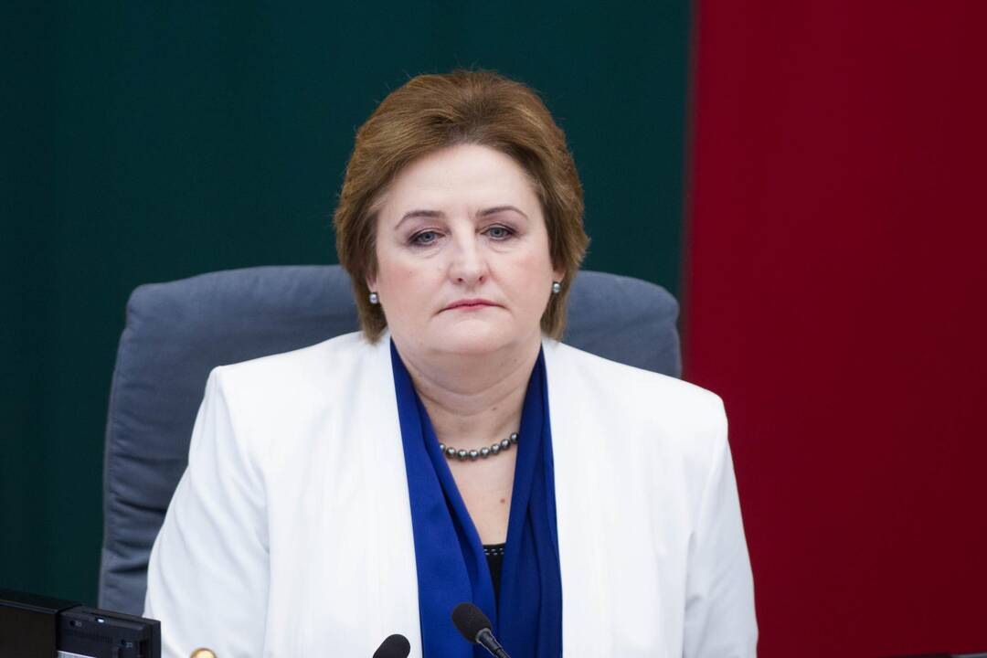 Seimo pirmininkė dalyvaus Holokausto aukų minėjime Čekijoje
