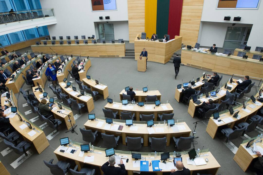 Seimas baigė rudens sesiją