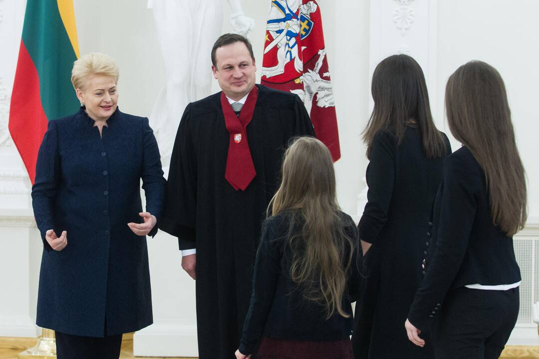 Naujojo generalinio prokuroro priesaika Prezidentūroje