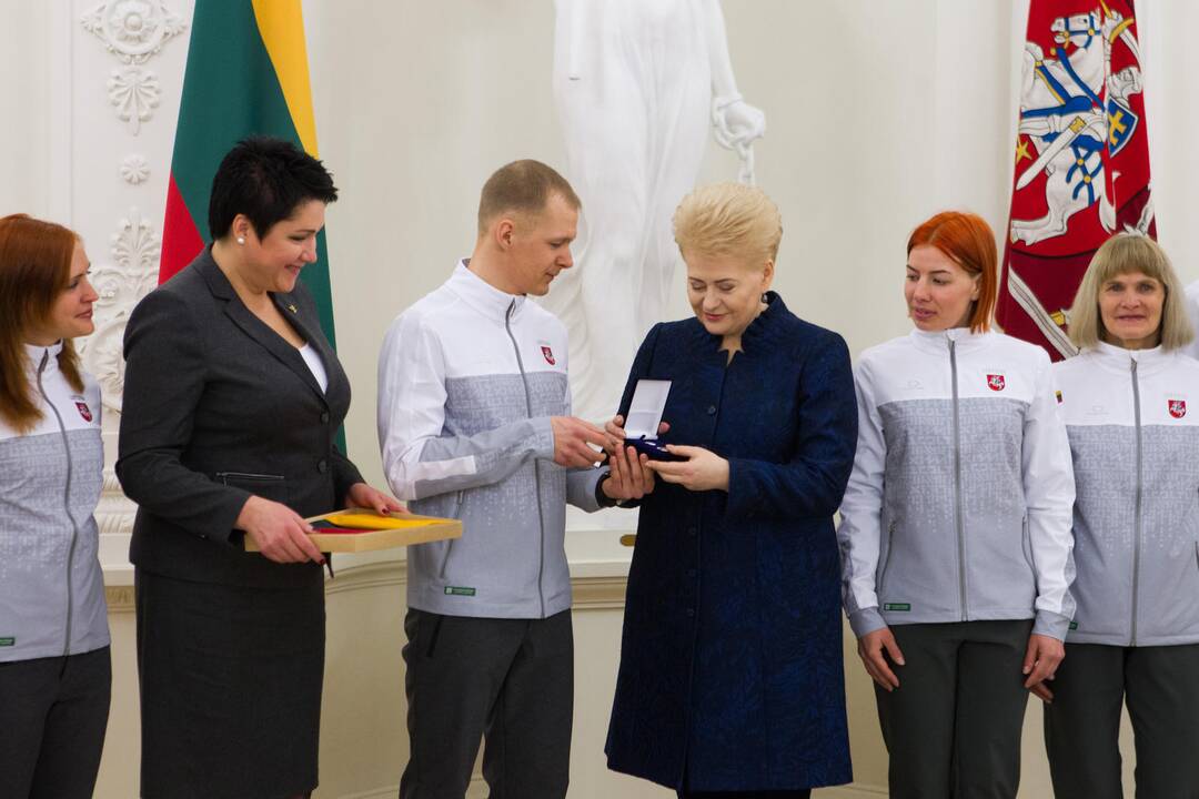 D. Grybauskaitė išvyksta į olimpiadą Pietų Korėjoje