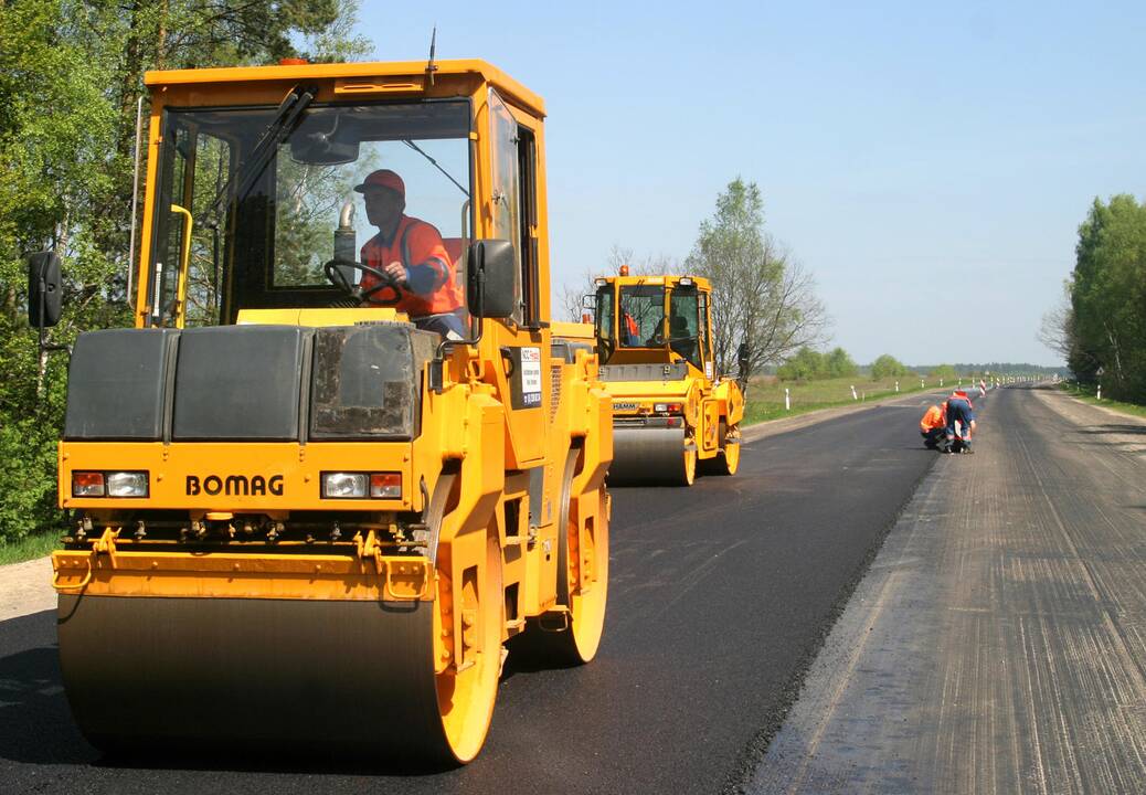 Kelių ir gatvių remontui – dar 39 mln. eurų