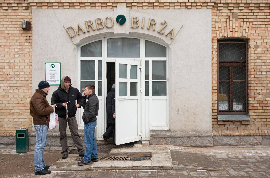Skuode perpus sutrumpėjo bedarbių įdarbinimo laikas