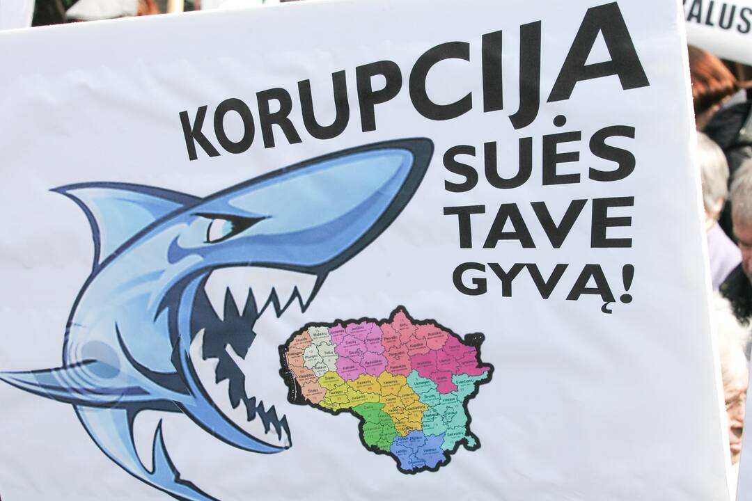 Lietuva pakilo Korupcijos suvokimo indekse