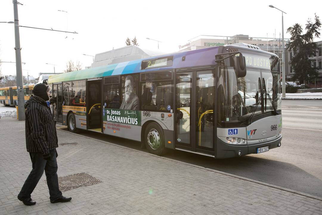 Į Vilniaus gatves išrieda nauji autobusai