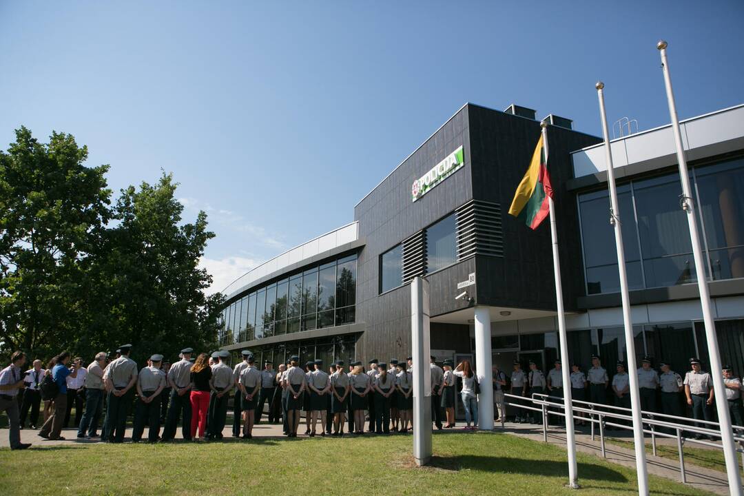 Iškilminga naujo Vilniaus policijos komisariato atidarymo ceremonija