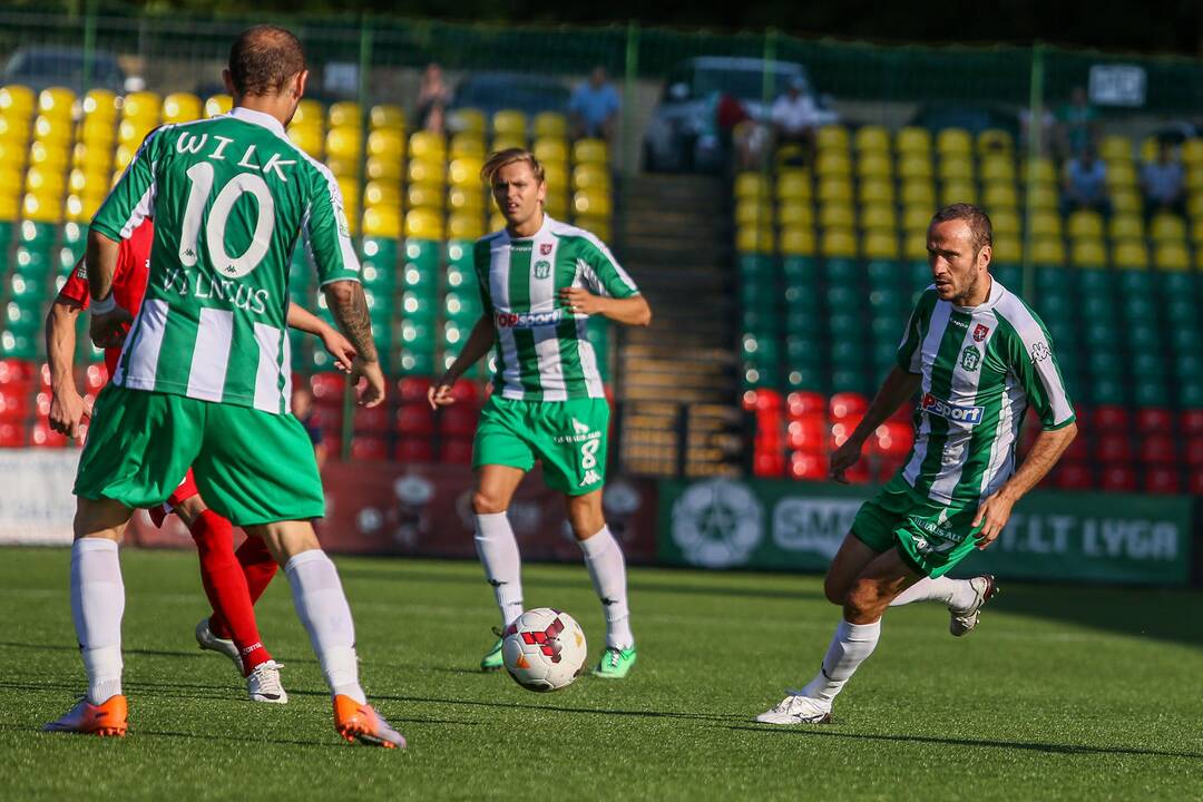 „Žalgiris“ anksčiau laiko apgynė Lietuvos futbolo čempiono titulą