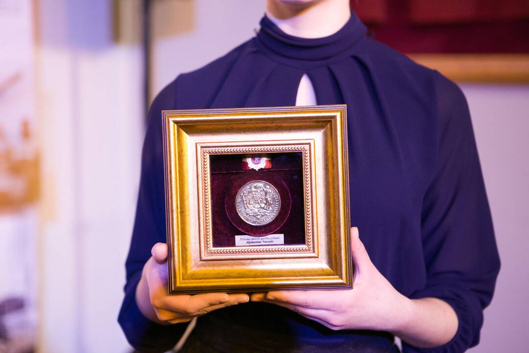 A. Nasvyčiui suteiktas Vilniaus garbės piliečio vardas