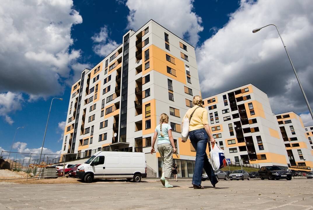 Nuo krizės žemumų būsto kainos Vilniuje išaugo penktadaliu