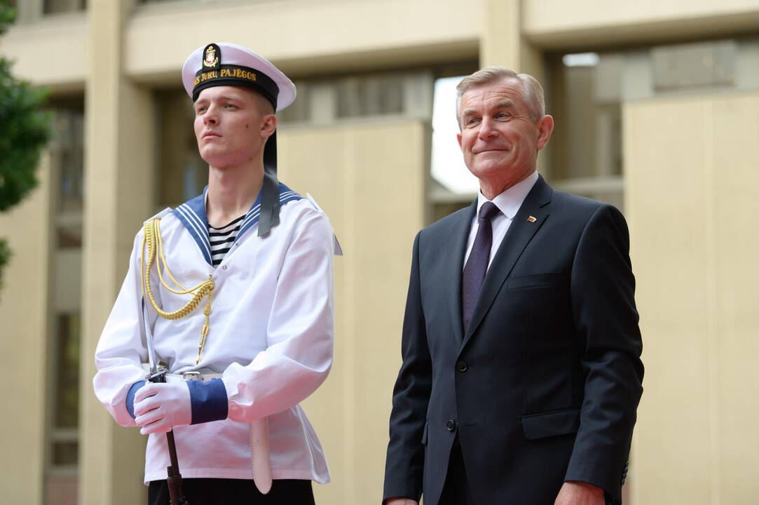 G. Nausėdos priesaikos ceremonija Seime