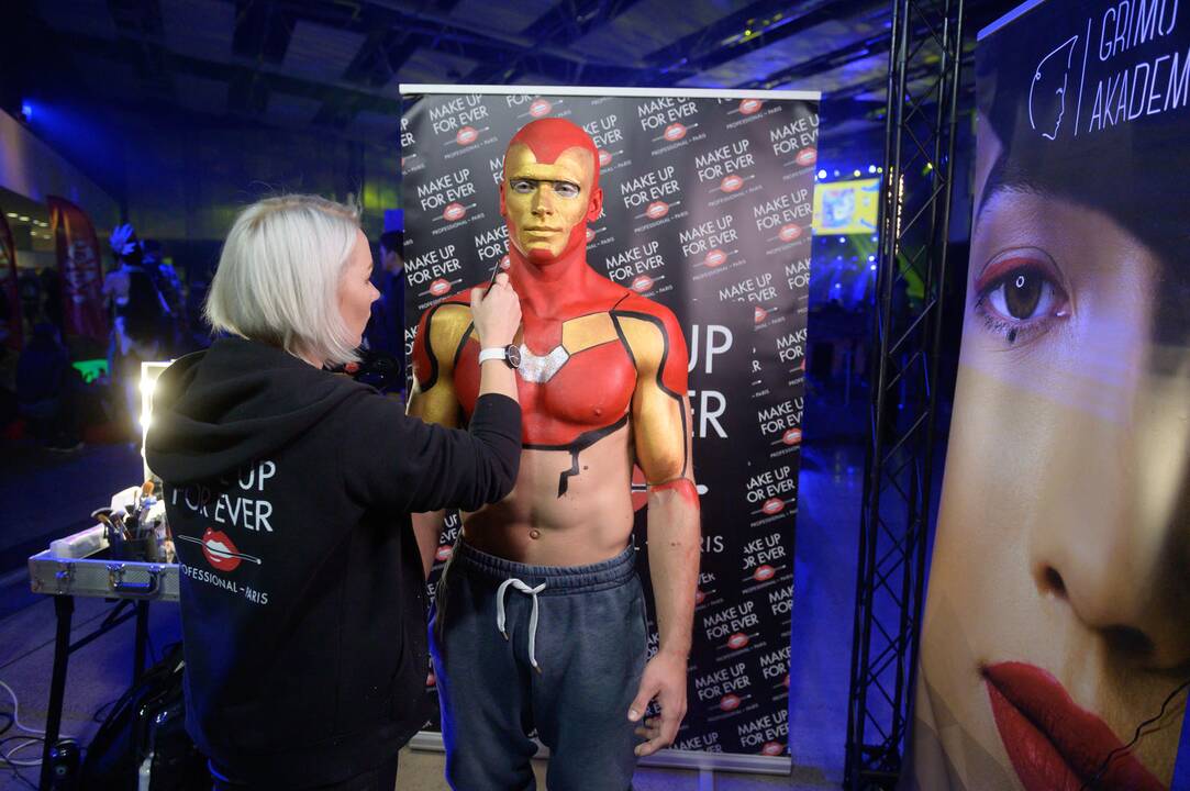 Akimirkos iš renginio „Comic Con Baltics“