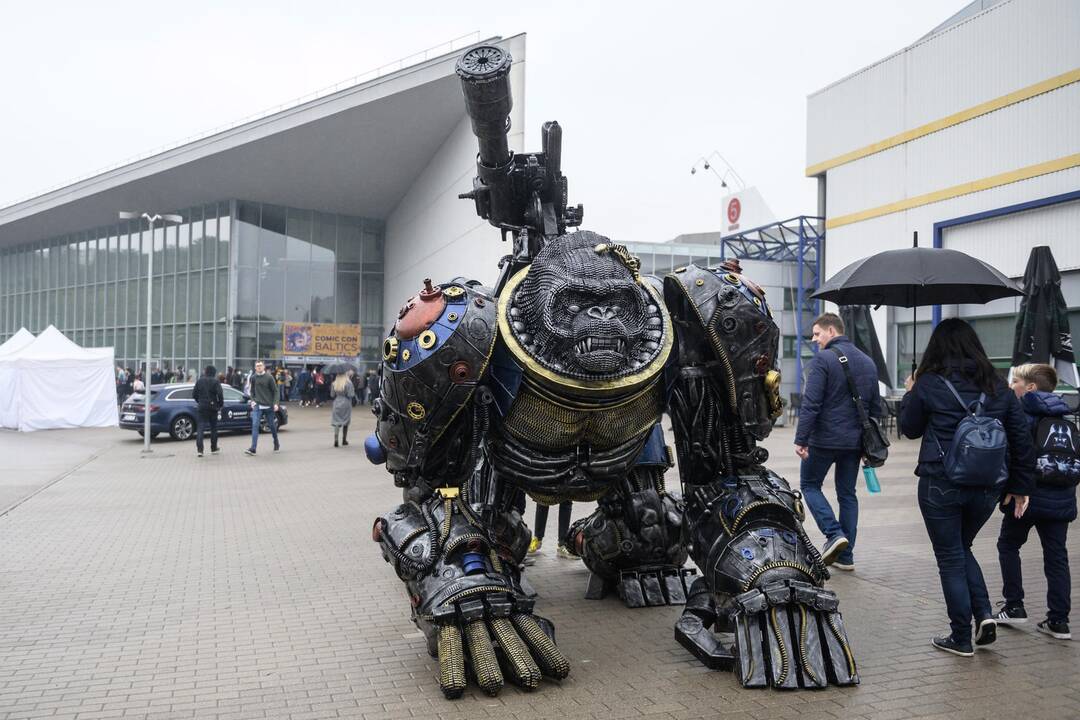Akimirkos iš renginio „Comic Con Baltics“