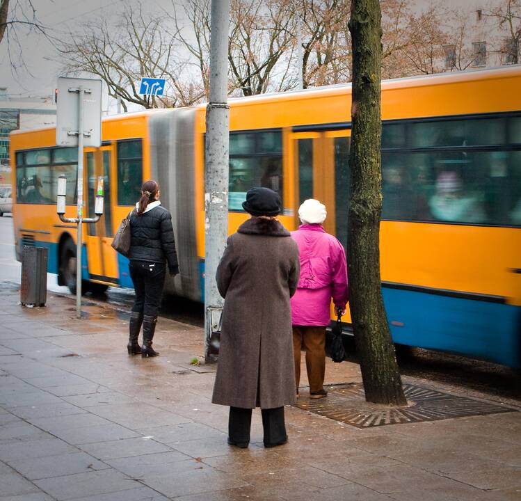 Vilniuje pradėtos taikyti viešojo transporto lengvatos senjorams