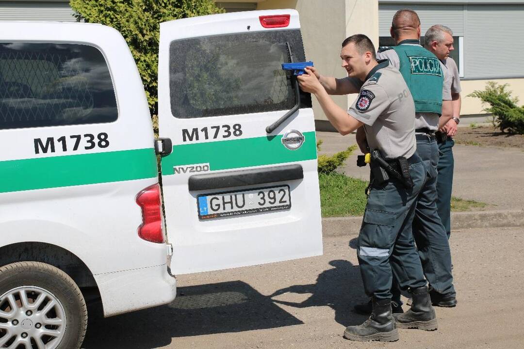 Išbandymas policininkams – ekstremalios situacijos