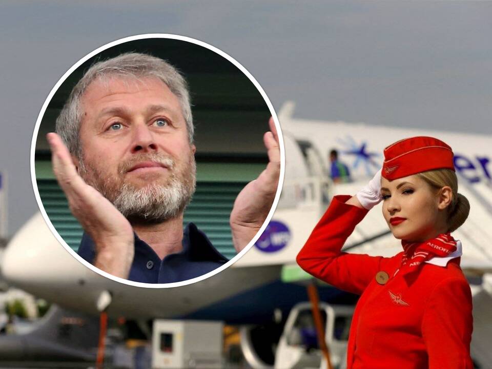 JAV: „Aeroflot“ ir R. Abramovičiui priklausantys orlaiviai pažeidė sankcijas