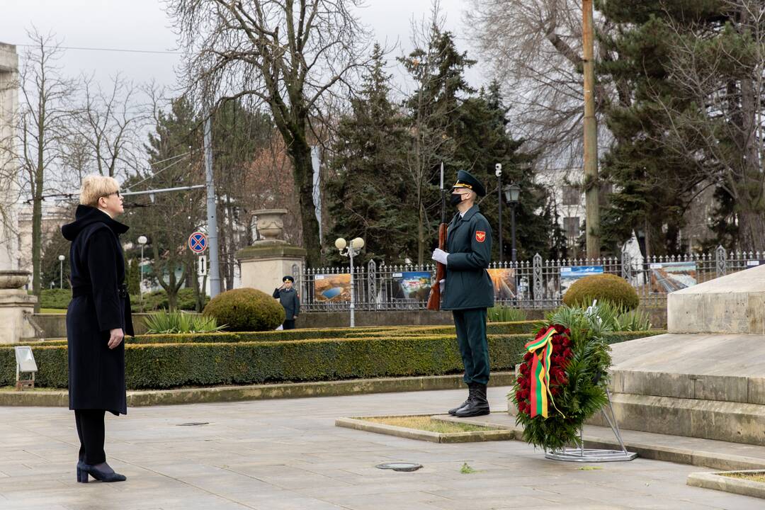 I. Šimonytės vizitas Moldovoje