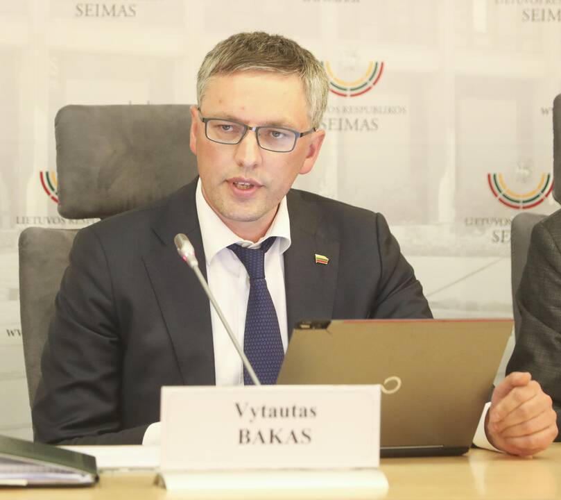 NSGK pirmininkas Vytautas Bakas