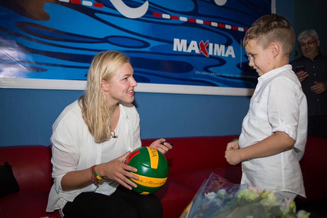 R. Meilutytės iniciatyvos derlius: išmokti plaukti galės 600 pradinukų 