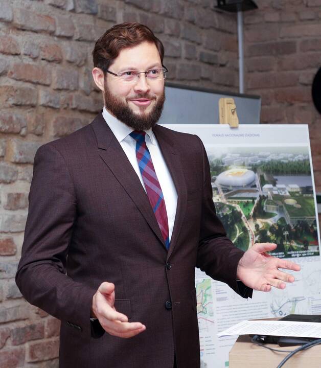 Bendrovės „Vilniaus nacionalinis stadionas“ direktorius Renatas Načajus
