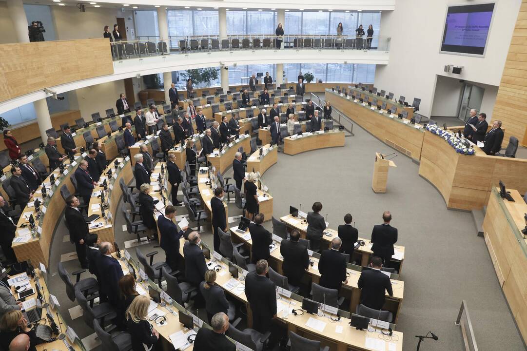 Vilniuje posėdžiauja Baltijos Asamblėja