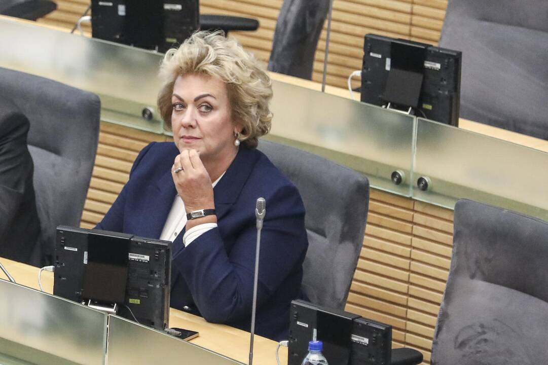 Opozicija siūlo stabdyti tyrimą dėl I. Rozovos ir pereiti prie apkaltos