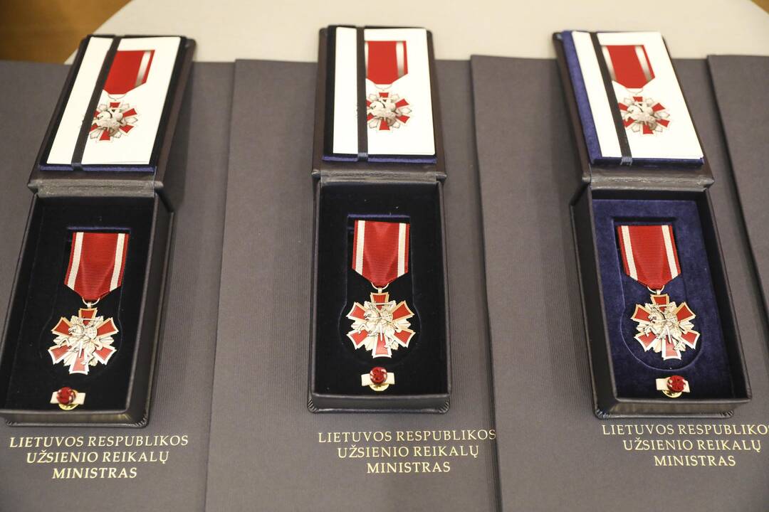 Išdalyti medaliai pasaulio lietuviams